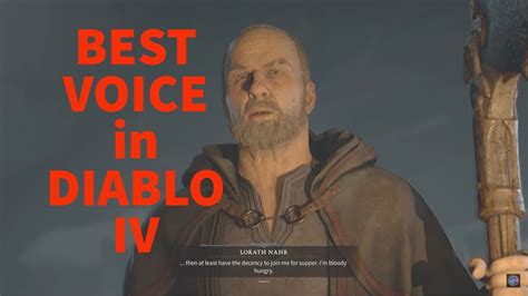 voice of lorath|Diablo 4 Voice Actors & Full Cast List